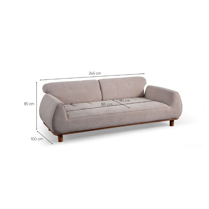 Canapea Atelier Del Sofa Drop White