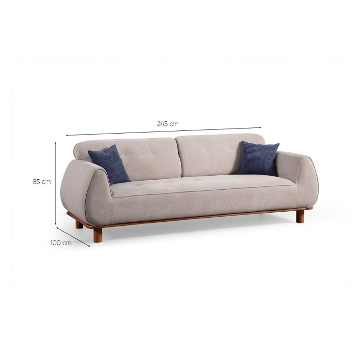 Canapea Atelier Del Sofa Drop White