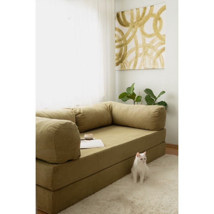 Canapea fără carcasă Atelier Del Sofa Nook Khaki
