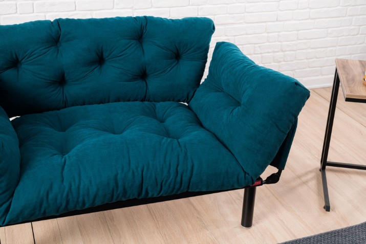 Диван Atelier Del Sofa Nitta Petrol Blue