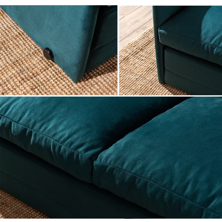 Диван Atelier Del Sofa Saga XL Petrol Green