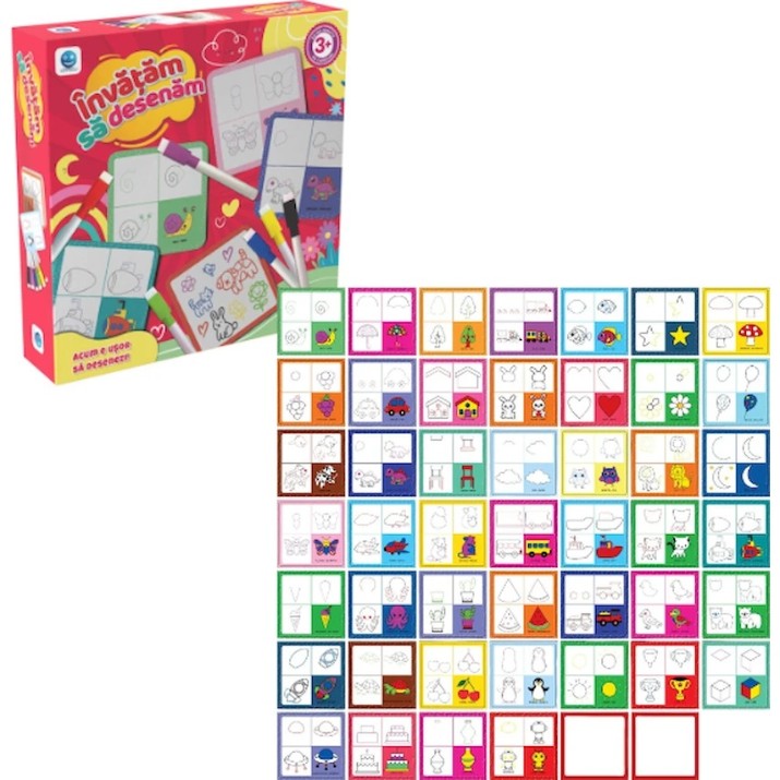 Set pentru creatie Noriel Învățăm să desenăm (S00005634)
