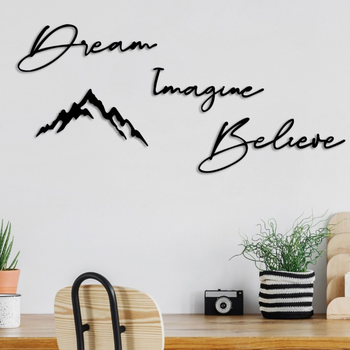 Panou decorativ Wallity Dream Imagine Belive