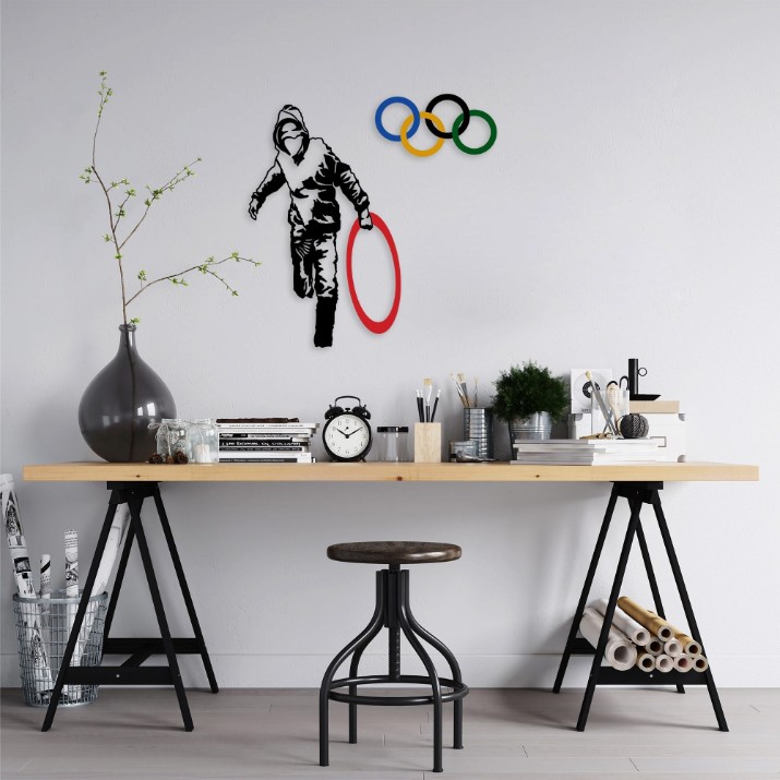 Panou decorativ Wallity Banksy 7