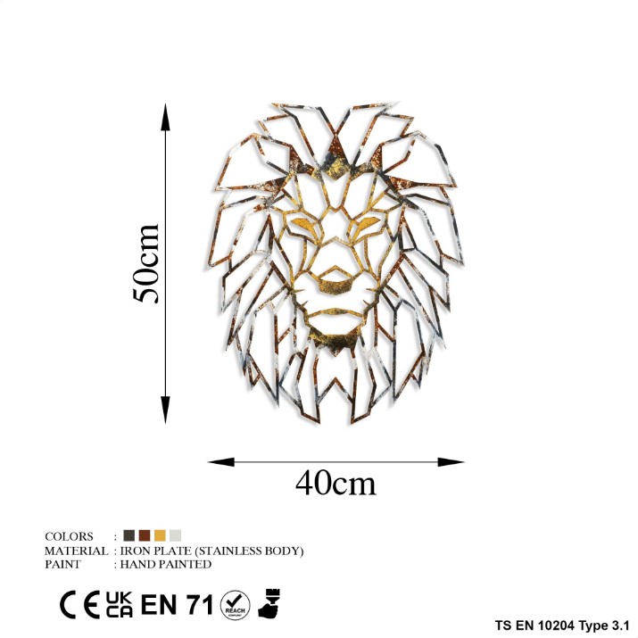 Panou decorativ Wallity Lion 1