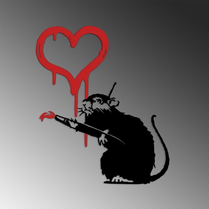 Декоративное панно Wallity Banksy 8
