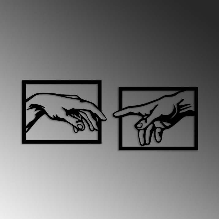 Panou decorativ Wallity Hands