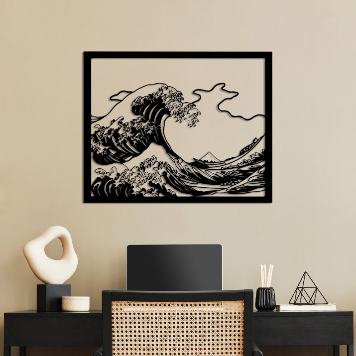 Декоративное панно Wallity Hokusai