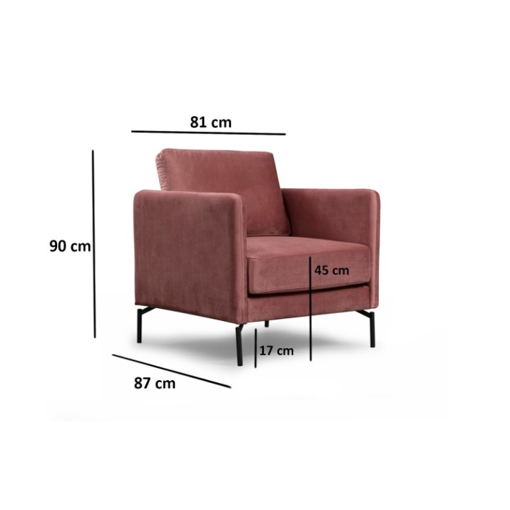 Кресло Atelier Del Sofa Sino Armchair
