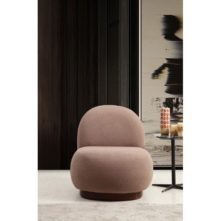 Кресло Atelier Del Sofa Tina Cappuccino