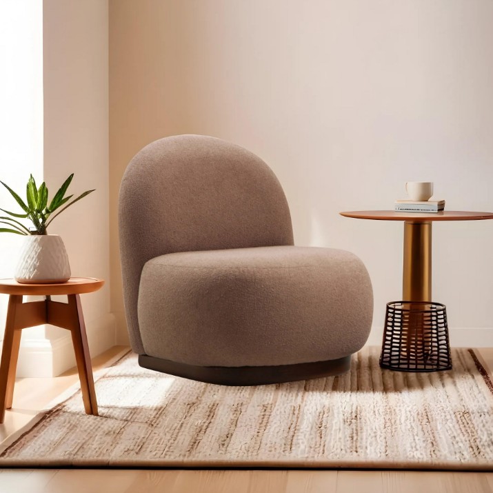 Кресло Atelier Del Sofa Tina Cappuccino