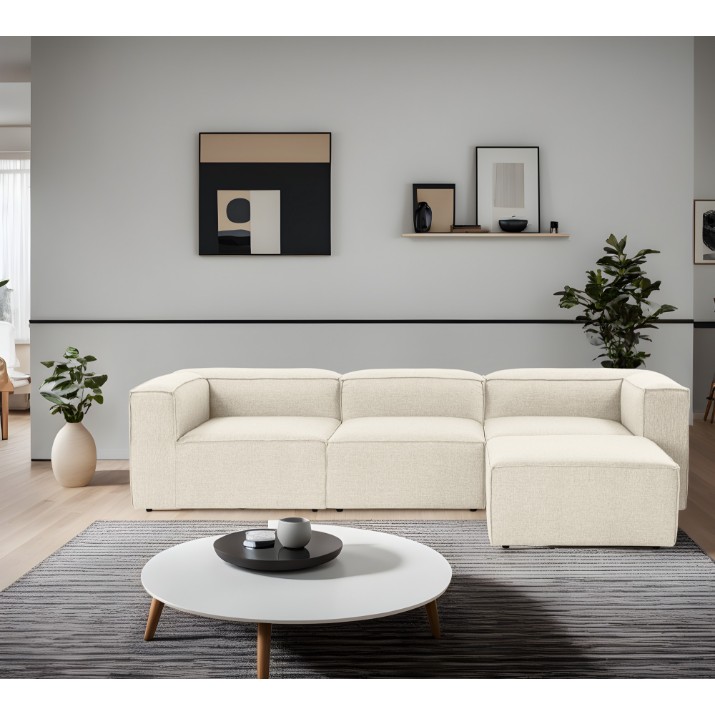 Угловой диван Atelier Del Sofa Fora Ecru