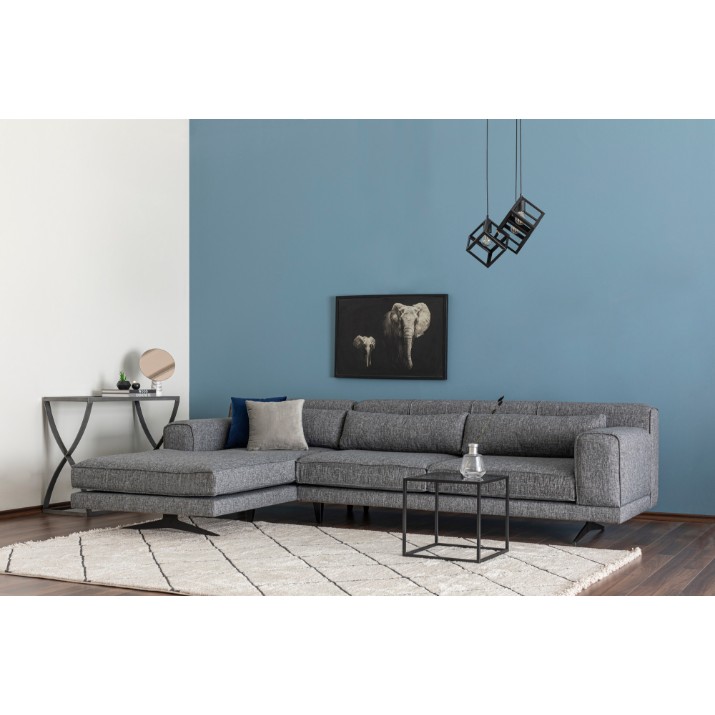 Canapea de colț Atelier Del Sofa Jivago Left Grey