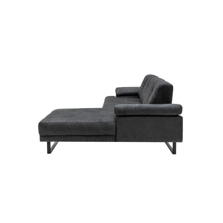 Canapea de colț Atelier Del Sofa Mustang Small Right Anthracite