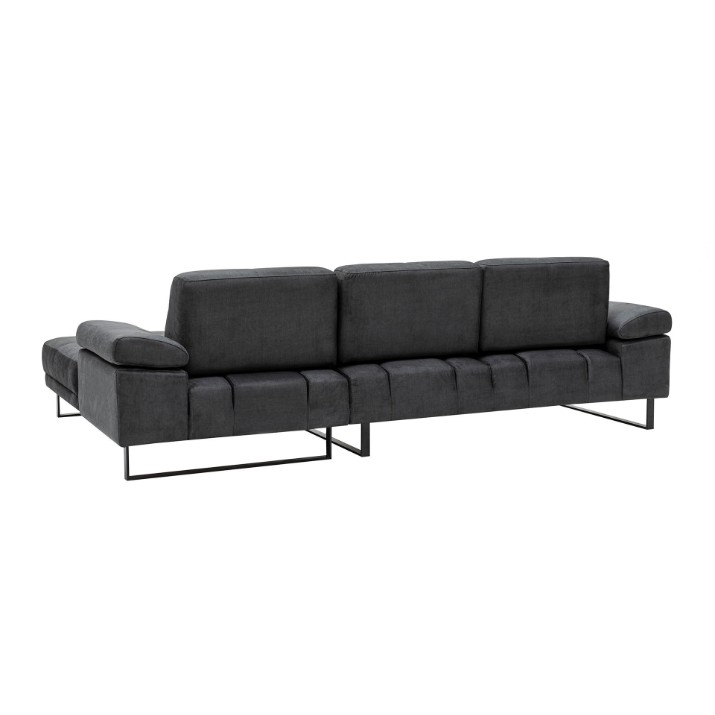 Canapea de colț Atelier Del Sofa Mustang Small Right Anthracite