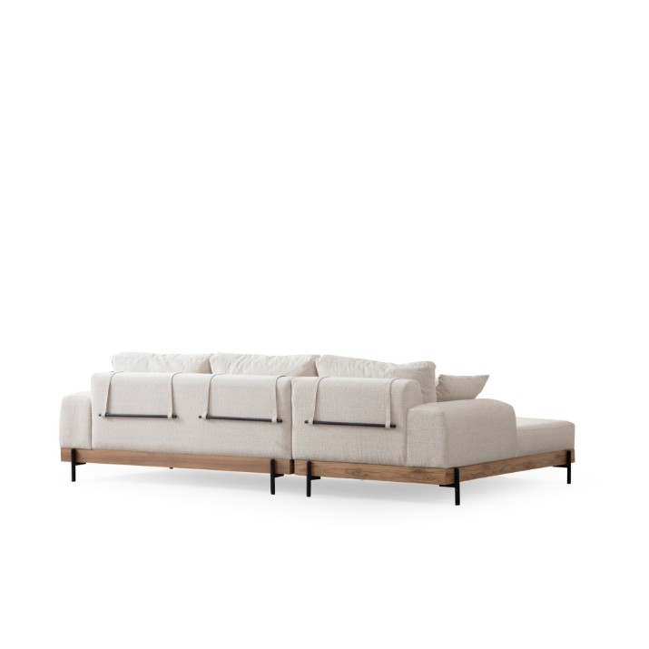 Canapea de colț Atelier Del Sofa Eti Left Oak White