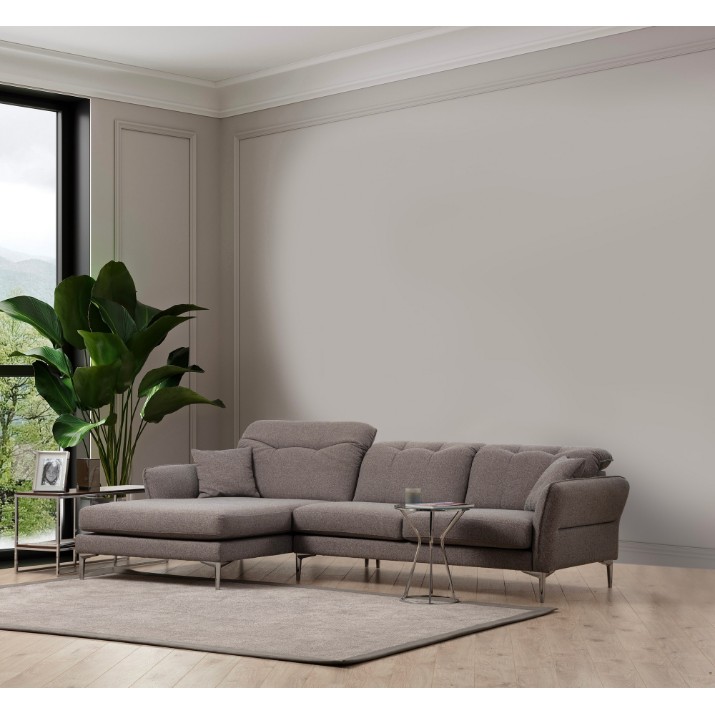 Canapea de colț Atelier Del Sofa Costor Left Grey