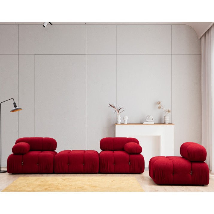Угловой диван Atelier Del Sofa Bubble Red