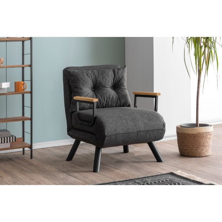 Fotoliu Atelier Del Sofa Sando Dark Grey