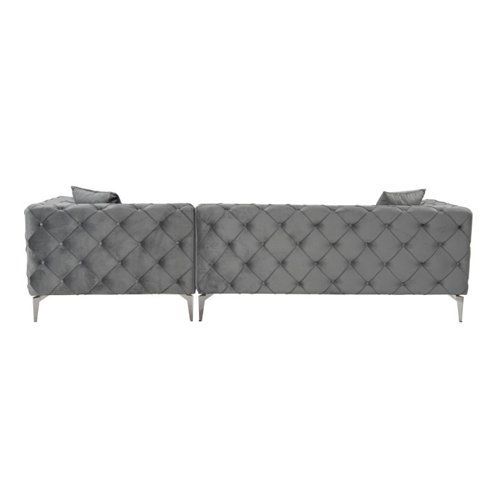 Угловой диван Atelier Del Sofa Como Eco Right Anthracite