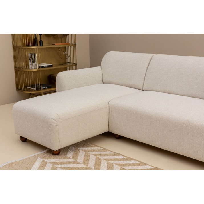 Canapea de colț Atelier Del Sofa Eddy Left White