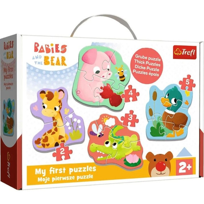 Puzzle Trefl 4in1 Baby Animals (36135)