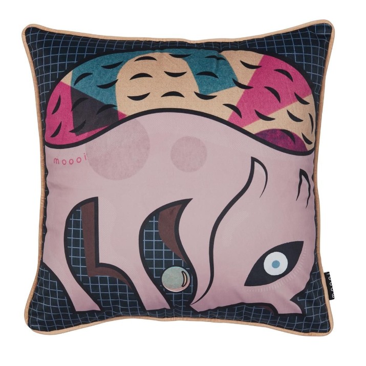 Наволочка для подушки Moooi Armoured Boar 50x50 Multi (239555)