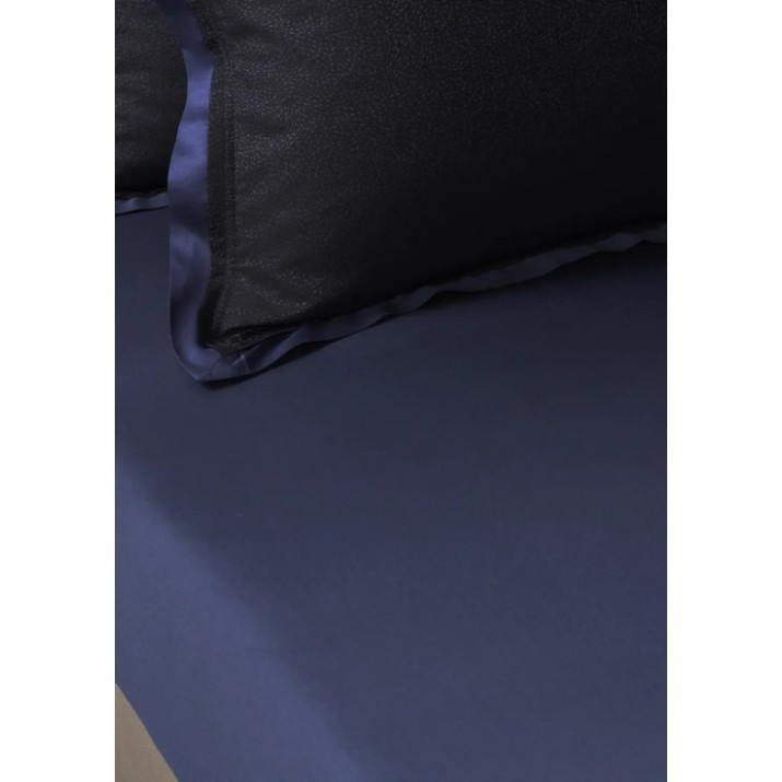 Простынь Moooi Calligraphy Bird 180x200cm Blue (255473)
