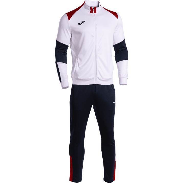 Costum sportiv pentru bărbați Joma 104210.203 White/Navy Blue, s.3XL