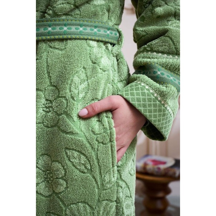 Halat de baie Pip Studio Jasmin Jacquard Green s,XXL (332480)
