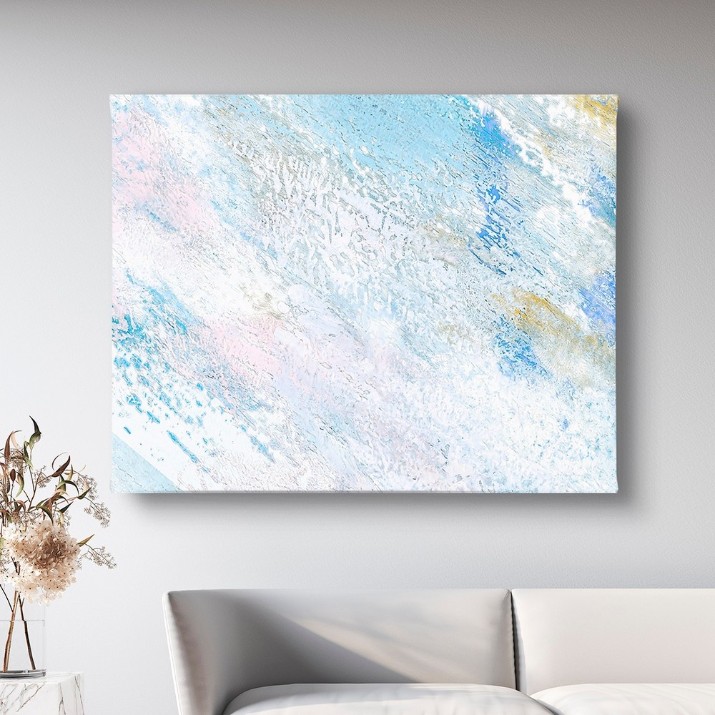 Картина ArtShop Abstraction In Bluish Tones 45x30cm (PA422-XL-PL)