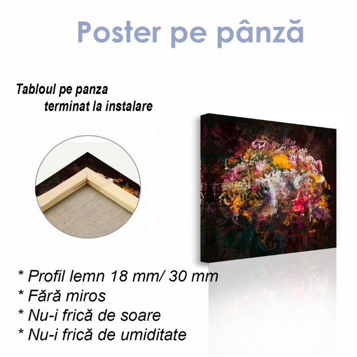 Картина ArtShop Bright Abstraction 60x60cm (PA150-L-PL)