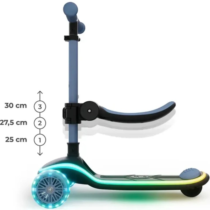 Trotinetă KinderKraft Raket UP Blue (KRRAUP00BLU0000)