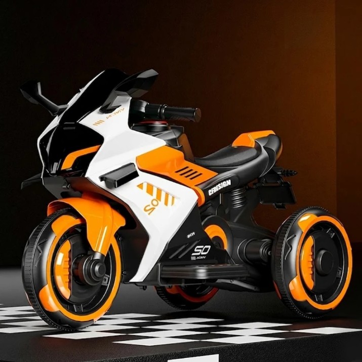 Электромобиль Caider CFDesign White/Black/Orange (52962) 