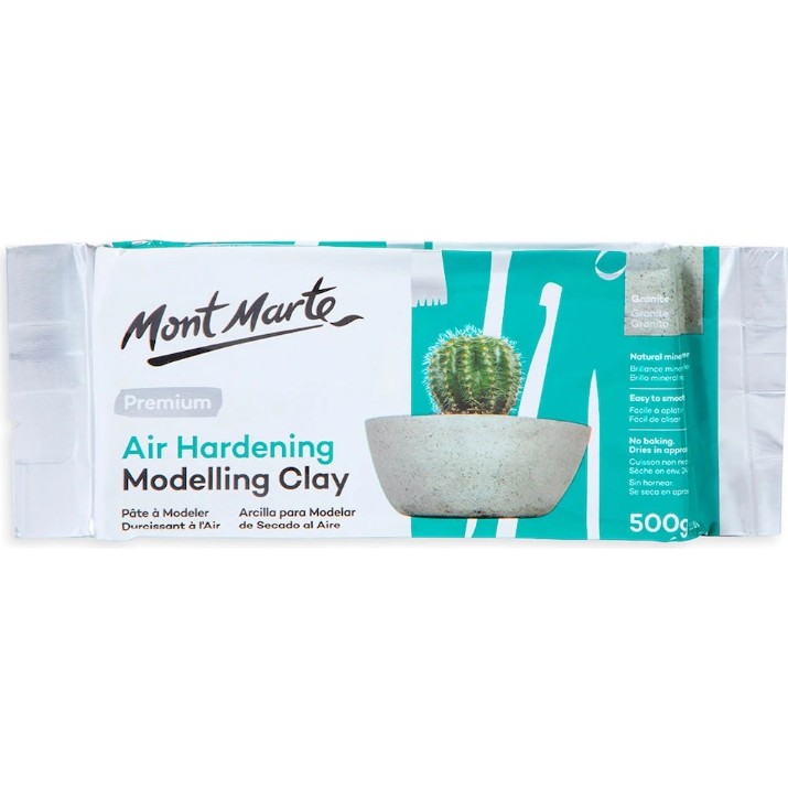 Глина Mont Marte Air Hardening 500g Granite (MMSP0046)