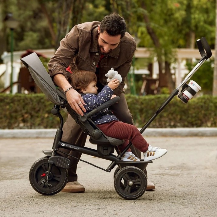 Детский велосипед Kinderkraft Aston 2 Plus Navy (KRASTO02NAVPL00)