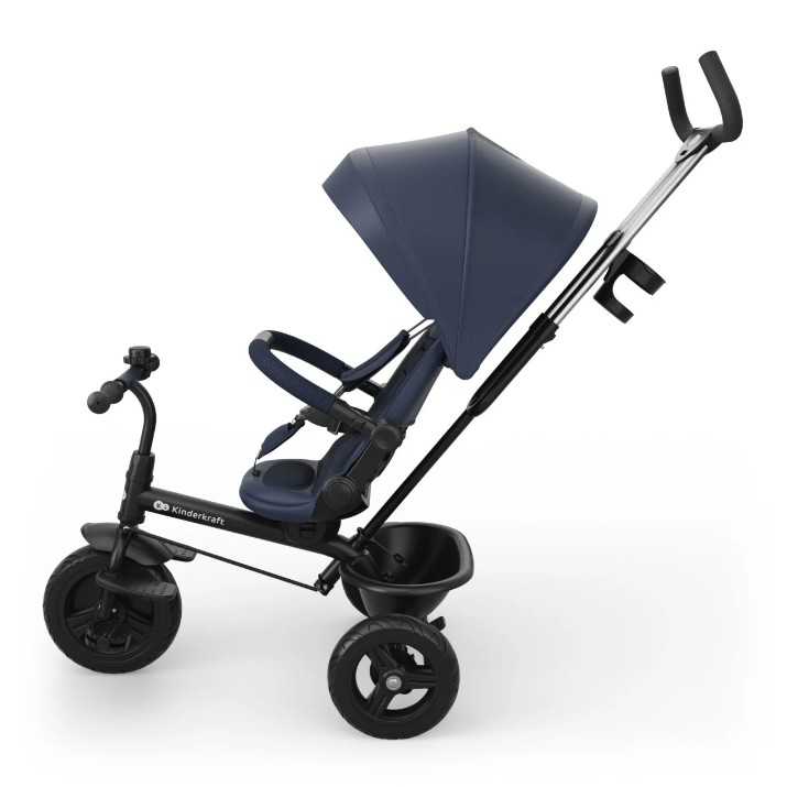 Детский велосипед Kinderkraft Aston 2 Plus Navy (KRASTO02NAVPL00)