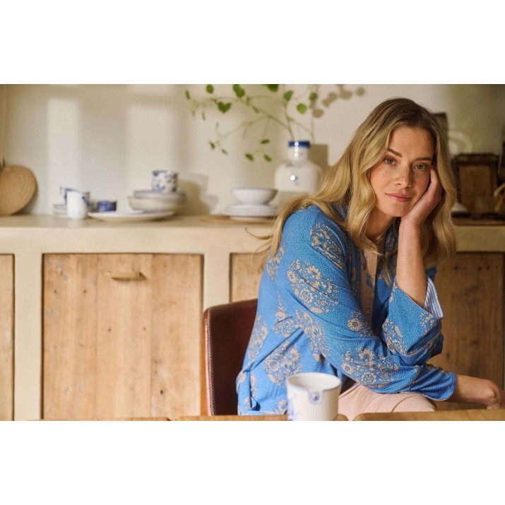 Халат Pip Studio Nisha Namaste Blue s.XL (51.510.945)