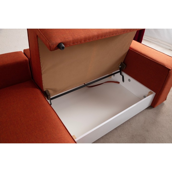 Canapea de colț Atelier Del Sofa Pirlo Orange