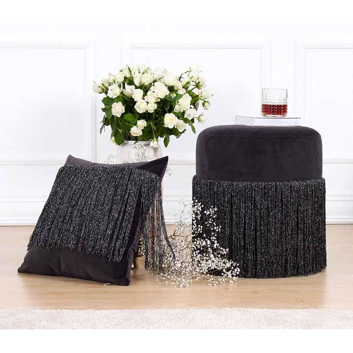 Пуф Atelier Del Sofa Merkur Black