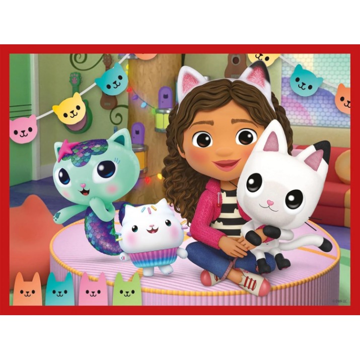 Кубики Clementoni Gabby's Dollhouse 12pcs (41193)