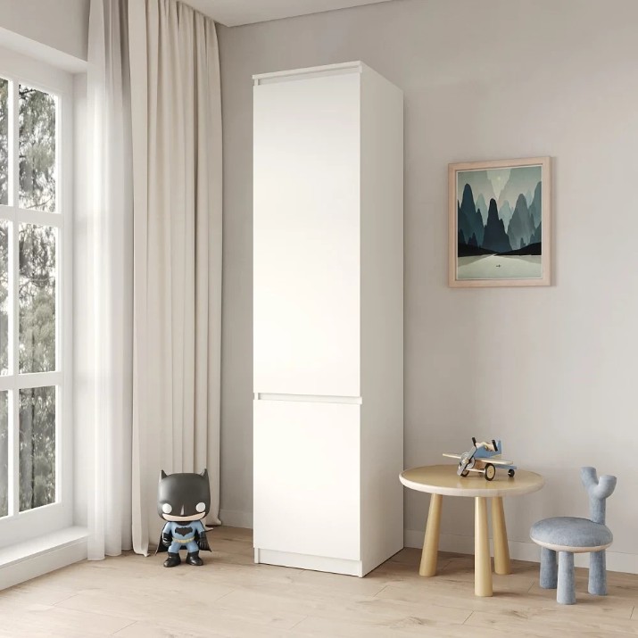 Dulap MebelStar Neo 2D 50x50x210cm White (MBS-1170)