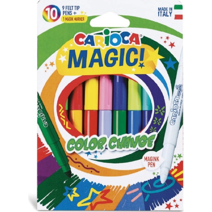 Set carioci Carioca Magic Color Up 10pcs (42737)