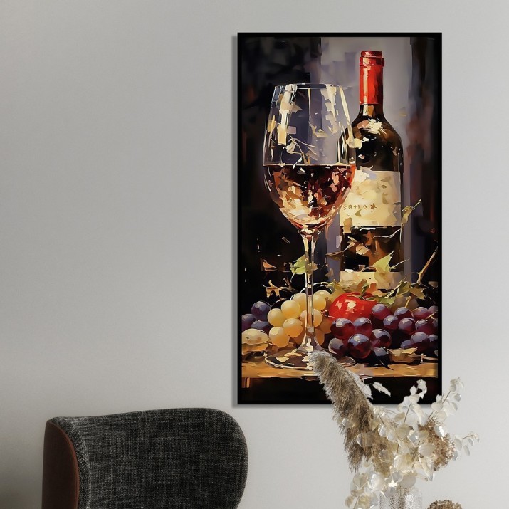 Картина ArtShop Fruit and Wine 45x90cm (PET289-LL)