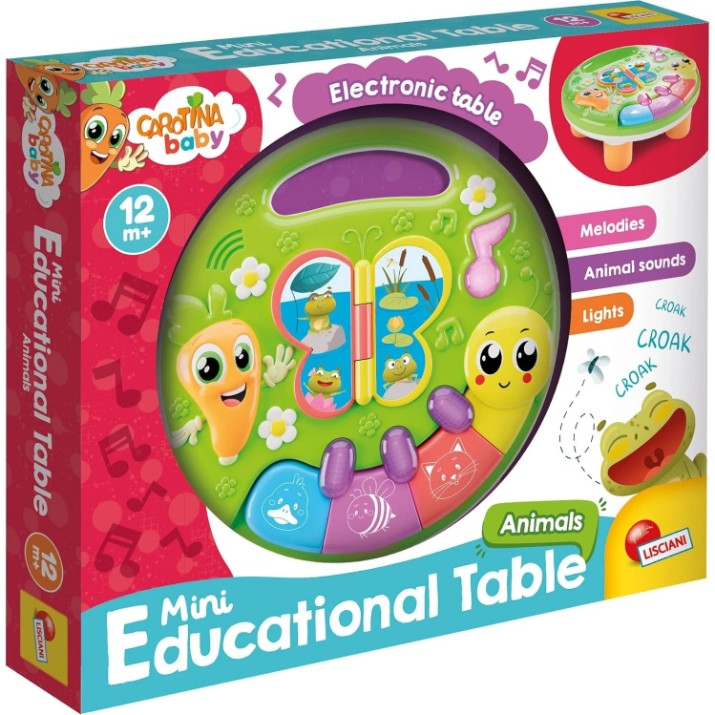 Развивающий столик Lisciani Animals Mini Educational Table (EX109913)