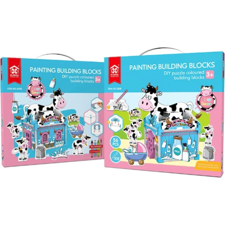 3D пазл ChiToys Paiting Building Blocks (3028)