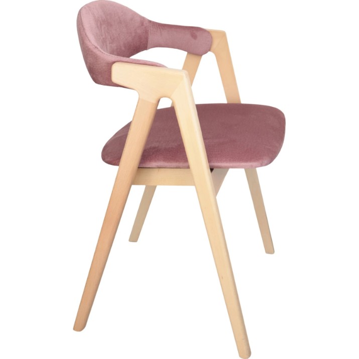 Scaun Deco Logan Emilia 75/Natural Legs