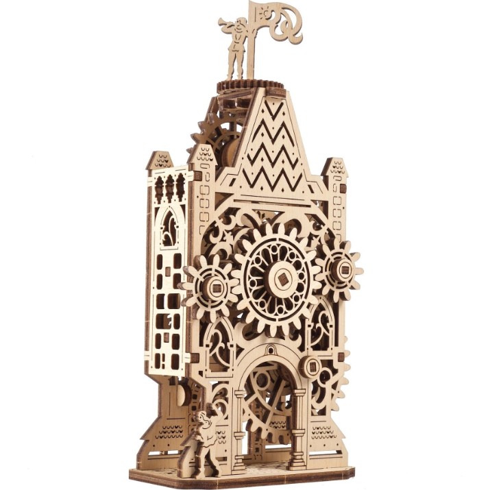 3D пазл UGears Mini Old Clock Tower 