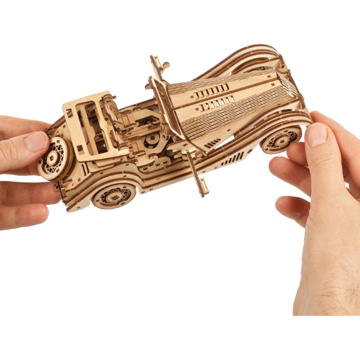 3D пазл UGears Sports Car Rapid Mouse (UTG0126)