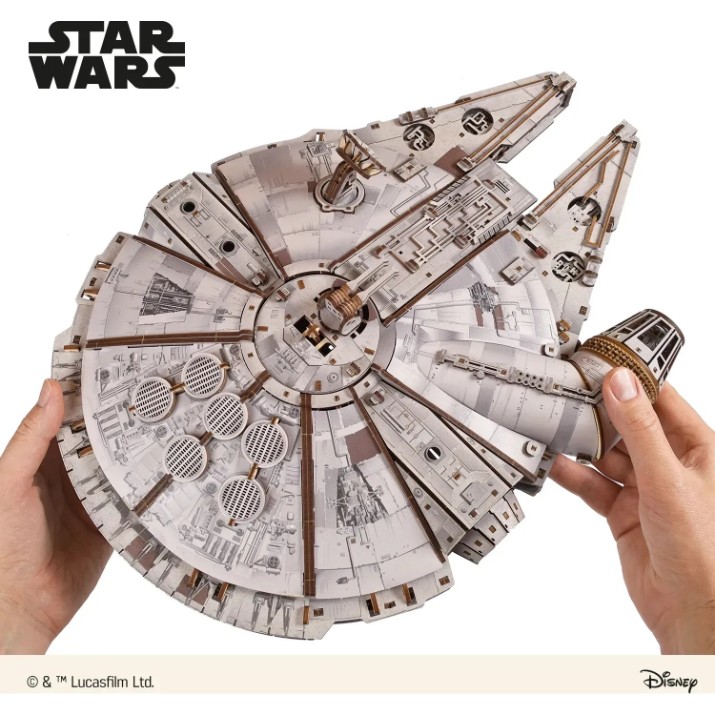 3D-puzzle UGears Star Wars Millennium Falcon (70271)
